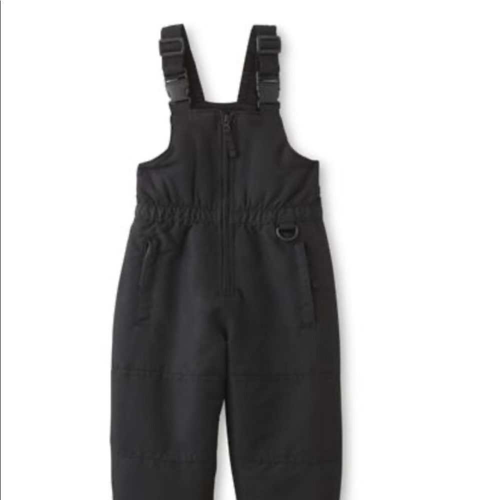 Girls' snow bibs from Athletech.